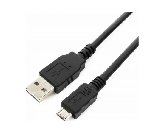 Кабель Cablexpert USB 2.0, мультиразъем USB A, AM/microB, 5P, 1м, пакет CC-mUSB2D-1M – изображение 2