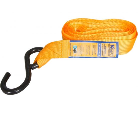 Ремень крепления груза с храповиком 6м 0.7 т KRAFT KT 800113 – изображение 2