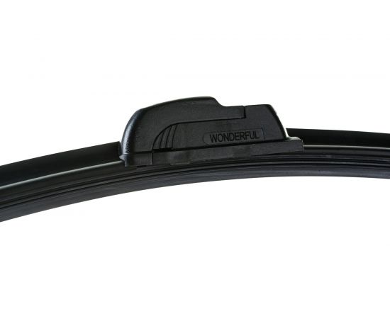Щетка стеклоочистителя бескаркасная с графитом (универсальная) 65см/26" (2 адаптера) Wonderful 901876 – изображение 3