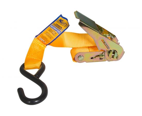 Ремень крепления груза с храповиком 6м 0.7 т KRAFT KT 800113 – изображение 3