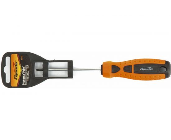 Отвертка Ph0х80мм, CrV, 2-х компонентная рукоятка SPARTA Point 11773 – изображение 4