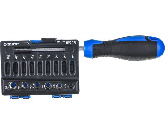 Отвертка с насадками Зубр ПРОФЕССИОНАЛ 25216 – изображение 4