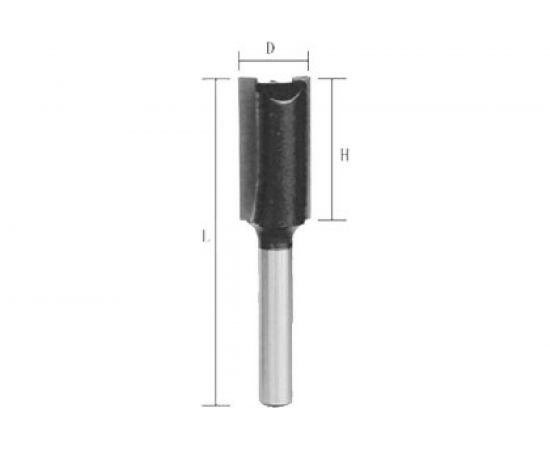 Фреза пазовая прямая (12х20 мм; хвостовик 12 мм) АТАКА 38157 – изображение 4