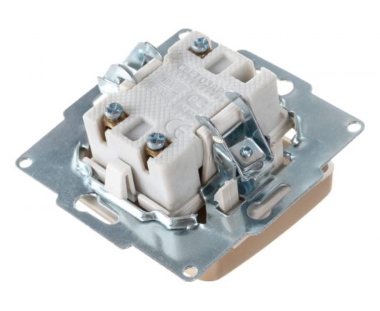 Двухклавишный выключатель с индикатором СВЕТОЗАР ГАММА, SV-54135-GM – изображение 4