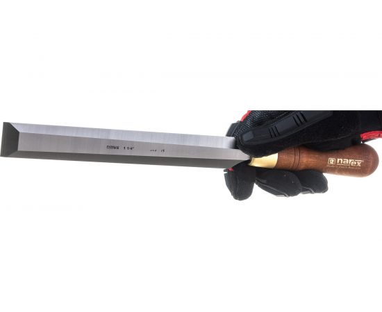 Удлиненная плоская стамеска Narex с ручкой WOOD LINE PLUS 32 мм 813231 – изображение 6