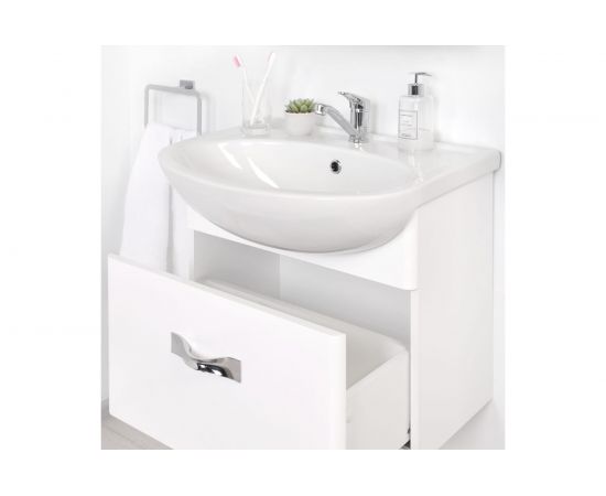 Подвесная тумба с раковиной ИТАНА Анкона 60 600х440х520 38572 – изображение 6