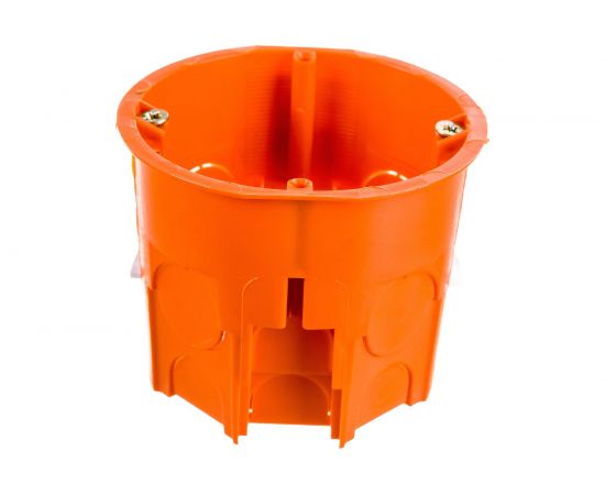 Монтажная коробка Bylectrica при скрытой разводке евростандарт для гипсокартона, диаметр 74x71x63 мм, КЕ-511 