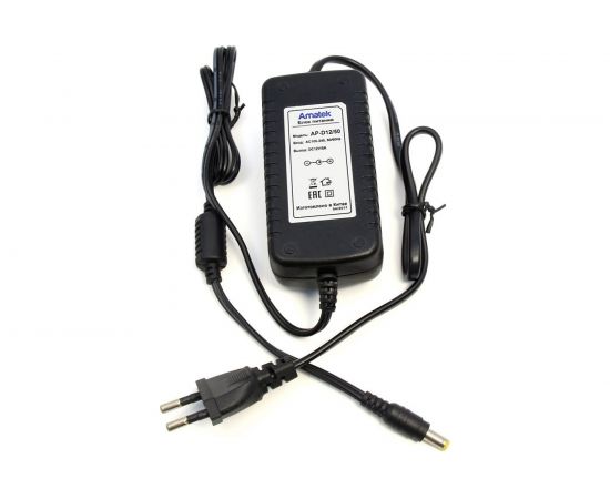 Стабилизированный блок питания Amatek AP-D12/50 12В / 5А 7000138 