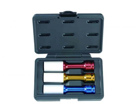 Набор колесных головок 1/2" с покрытием FORCE K4033 