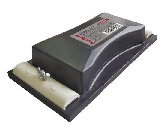 Шлифовальная оправка РемоКолор пластик основание, накладка резина, пластик зажимы, 210х105 мм, 32-2-022 