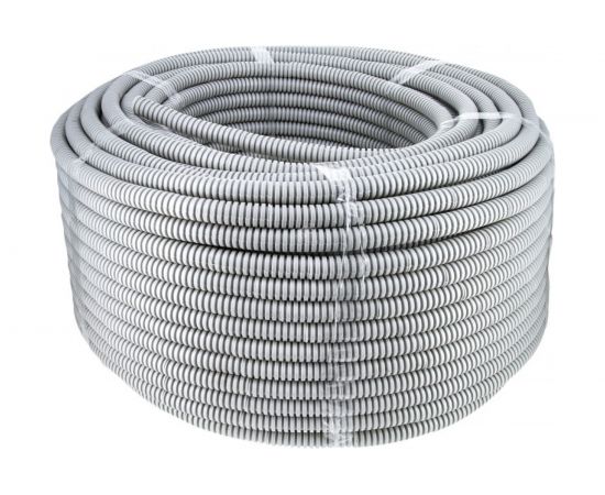 Легкая гофротруба УРАЛ ПАК ПВХ, с протяжкой Россия - 32 мм 50 м ГФ-0101732-050 