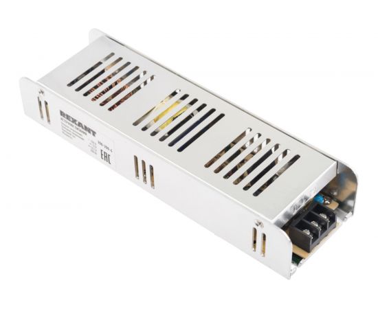 Блок питания REXANT 12 В 200 Вт 16,7 А Slim открытый, под винт 200-200-4 