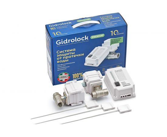 Система защиты от протечек воды Gidrolock Premium BUGATTI 1/2 31201021 