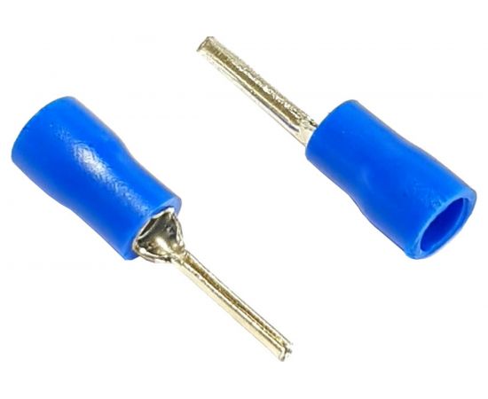 Штыревая круглая изолированная клемма Nord-Yada с ПВХ манжетой 1,5-2,5 кв.мм 907397 