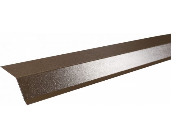 Карнизная планка Технониколь (пластизол; RAL 8014 коричневая; 1 шт) TN569193 