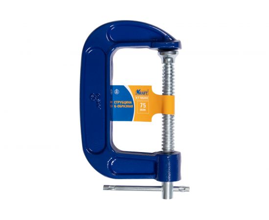 Струбцина KRAFT G-образная, 75 мм KT 705099 