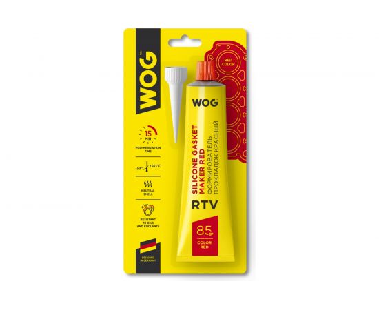 Нейтральный формирователь прокладок WOG RTV-силиконовый высокотемпературный WGC0762 