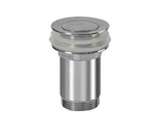 Водослив для умывальника MIANO click clack, 5/4, цельнометаллический, с малой заглушкой M1102 