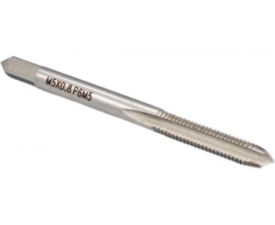 Машинно-ручной метчик TORNERI М 5х0.8 Р6М5 для глухих отверстий 024306 