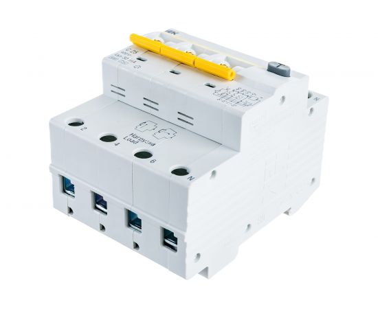 Автоматический выключатель дифференциального тока IEK 3п+N 2модуля C 25A 30mA тип A 6kA АВДТ-34 ИЭК MAD22-6-025-C-30 – изображение 13