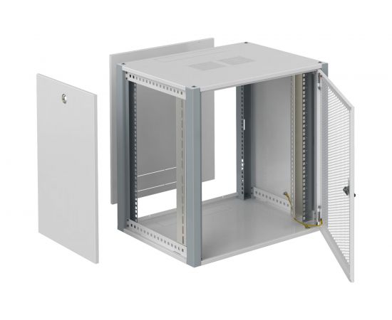 Телекоммуникационный настенный шкаф SYSMATRIX 6U 600х350х315 дверь перфорация WP 6306 730 – изображение 2