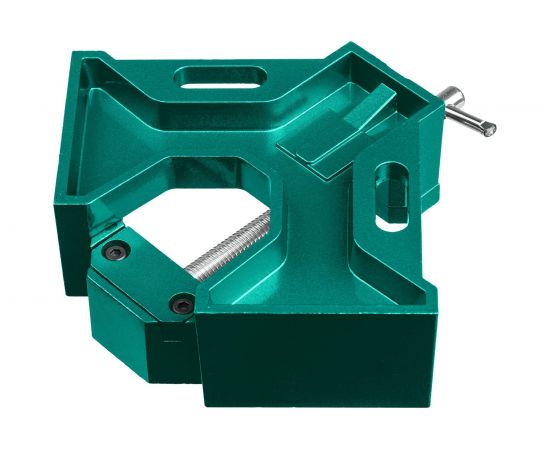 Угловая струбцина KRAFTOOL AC-80 алюминиевая, глубина зажима 70 мм 32202 – изображение 2