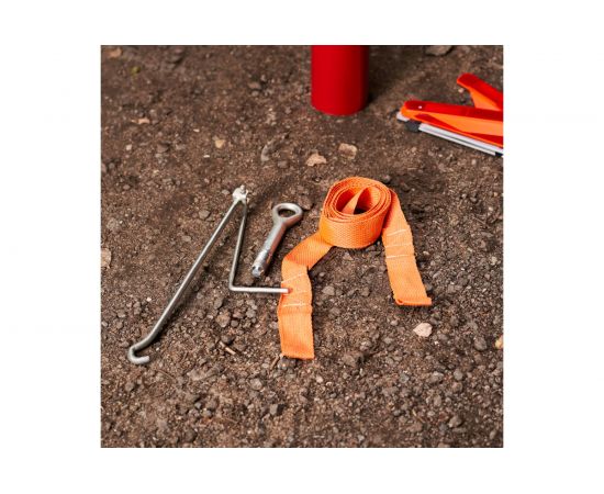 Буксировочный трос REXANT 2.5 т 5 м с двумя петлями 80-0221 – изображение 2