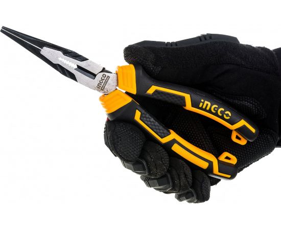 Тонкогубцы INGCO 200мм INDUSTRIAL HHLNP28200 – изображение 2