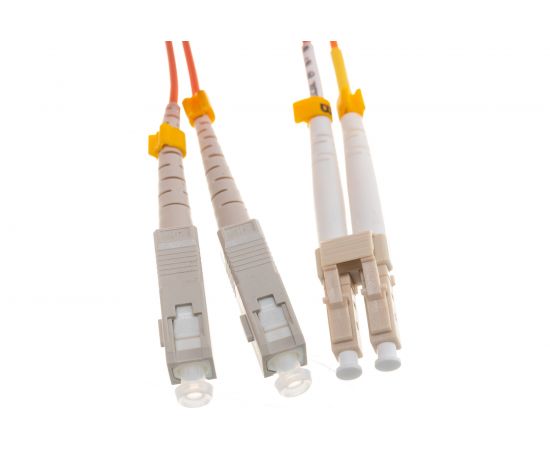 Переходной волоконно-оптический шнур NIKOMAX оранжевый, 3м NMF-PC2M2C2-SCU-LCU-003 – изображение 2