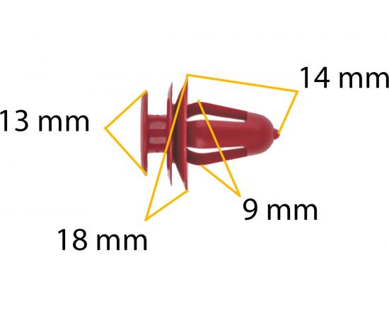 Автокрепеж Chevrolet/Daewoo/GM/Lexus/Suzuki/Toyota 10 шт 6777112050, 95008221, 30006620 КрепАвто 0212 – изображение 2