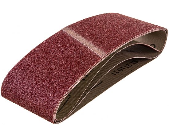 Лента абразивная бесконечная (3 шт; 75 x 457 мм; Р80) BOHRER 53145708 – изображение 2