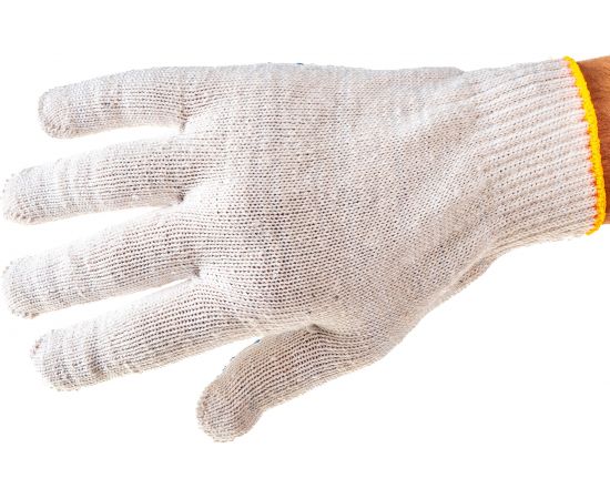 Перчатки ЛЕТО, х/б, кругловязаные, 5-нитка, с ПВХ-покрытием 4853 – изображение 2