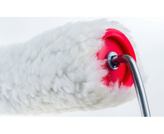 Малярный валик РемоКолор с рукояткой Ягнёнок, ось 6мм, D48мм, 250мм, 04-2-425 – изображение 2