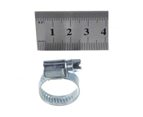 Обжимной хомут Госкреп 9 мм оцинк. 12-20 мм 2 шт, европодвес 11-0012370 – изображение 2