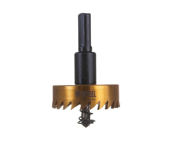 Коронка HSS с нитридтитановым покрытием по металлу 42 мм DENZEL 724114 – изображение 3