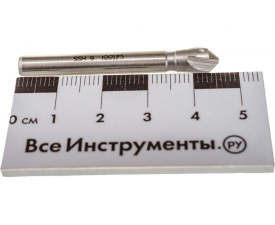 Зенкер конический 3-х канавочный (6х45 мм; хвостовик 5 мм; HSS) Bucovice Tools 741060 – изображение 3