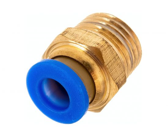 Фитинг цанговый прямой металлический 6 мм, F1/4"" Pegas pneumatic 5201 – изображение 3