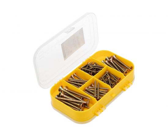 Набор саморезов и дюбелей для ДСП kranz 170 шт. KR-01-3101-06 – изображение 3