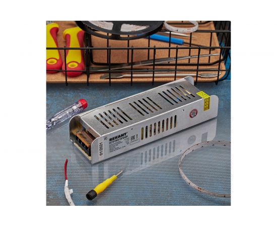 Блок питания REXANT 12 В 200 Вт 16,7 А Slim открытый, под винт 200-200-4 – изображение 4