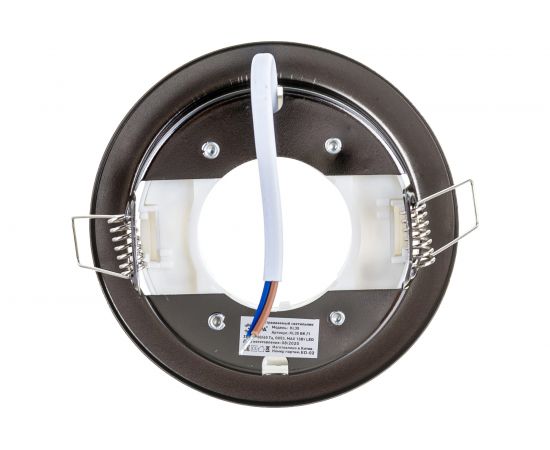 Светильник ЭРА под лампу Gx53 KL35 BK /1 к, 220V, 13W, черный металл Б0048945 – изображение 4