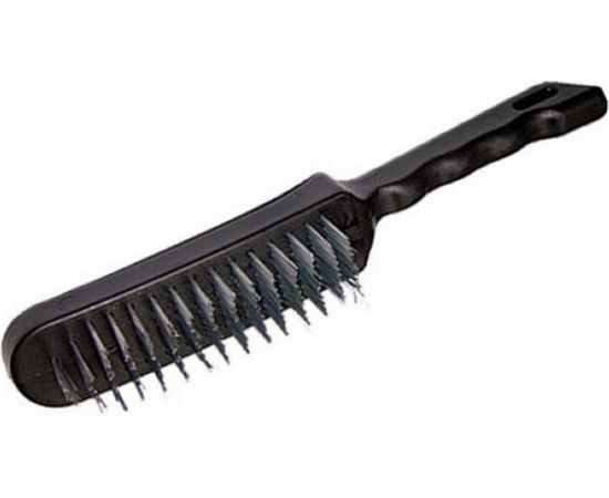 Щетка металлическая с пластмассовой ручкой (6-рядная) SPARTA 748685 – изображение 4