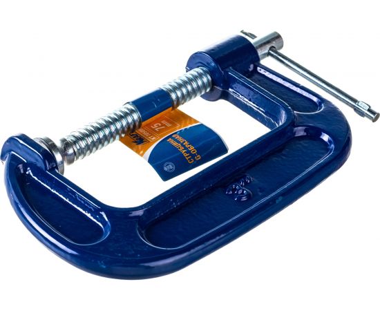 Струбцина KRAFT G-образная, 75 мм KT 705099 – изображение 5