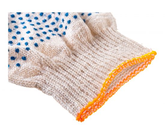 Перчатки ЛЕТО, х/б, кругловязаные, 5-нитка, с ПВХ-покрытием 4853 – изображение 6