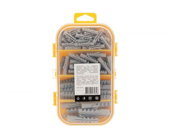 Набор саморезов и дюбелей для ДСП kranz 170 шт. KR-01-3101-06 – изображение 6
