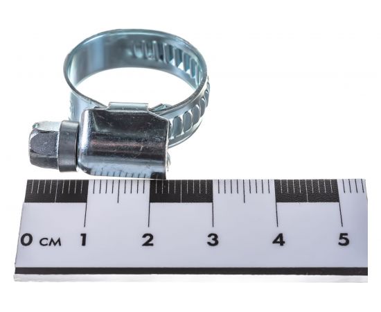 Обжимной хомут Госкреп 9 мм оцинк. 12-20 мм 2 шт, европодвес 11-0012370 – изображение 7