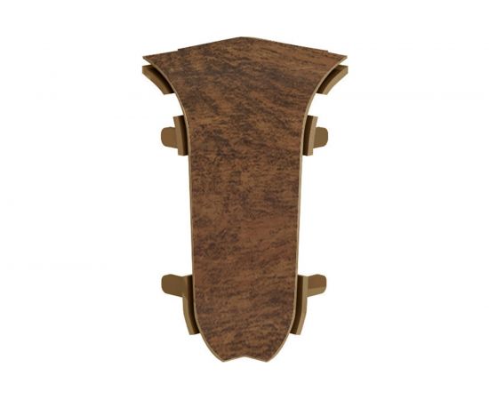 Угол внутренний для плинтуса Волшебная палочка ПВХ 58 мм, 2 шт, цвет 5806 УТ000072772 