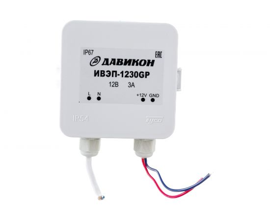 Блок питания ДAВИКОН ИВЭП-1230GР 