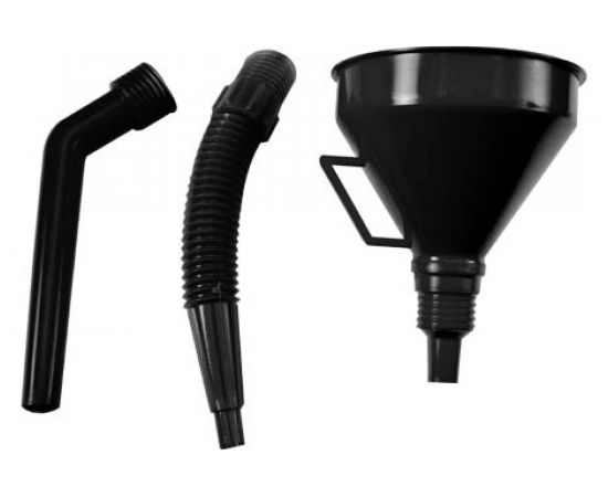 Воронка с гибким и угловым наконечником VOREL 135 мм 83002 