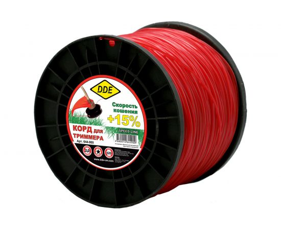 Корд триммерный (2.0 мм; 520 м; звезда) DDE 644-900 
