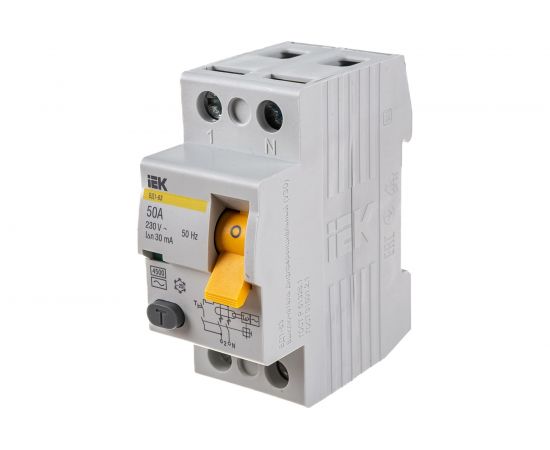 УЗО IEK MDV10-2-050-030 ВД1-63 АС 